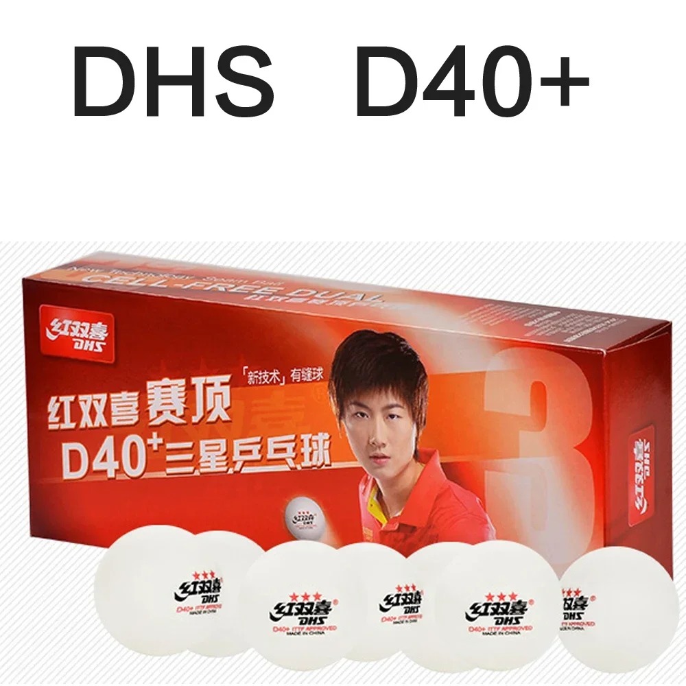 DHS D40+ 3 star Seamed ABS Table Tennis BALL 10pcs/box